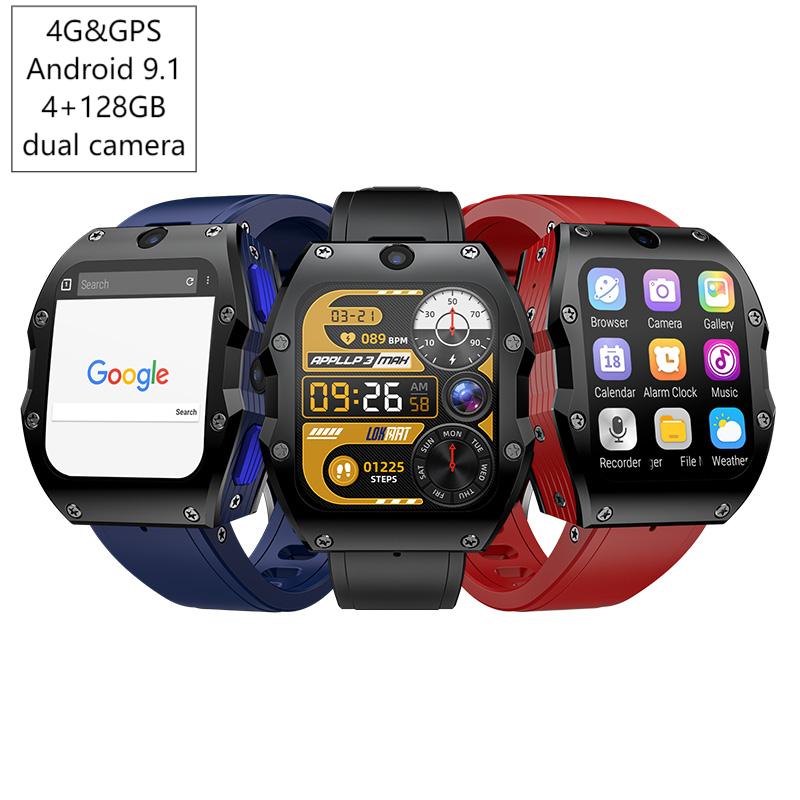 Smartwatches - 4G Android Smartwatch 4 + 128