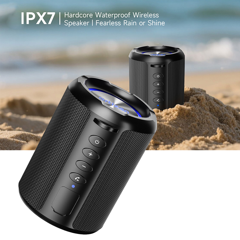 Portable Bluetooth Speaker Waterproof Ipx7 - Ortizan X9S kabelloser Bluetooth-Lautsprecher, IPX7 wasserdicht,