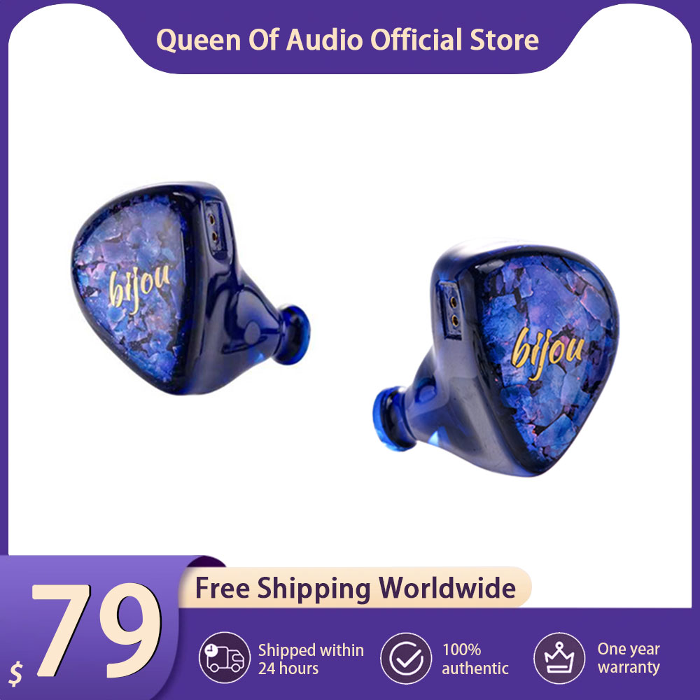 Planar Magnetic Iem Earphones - Neue QoA Bijou Kopfhörer 1DD+1BA+1BCD In-Ear-Monitor-Ohrhörer