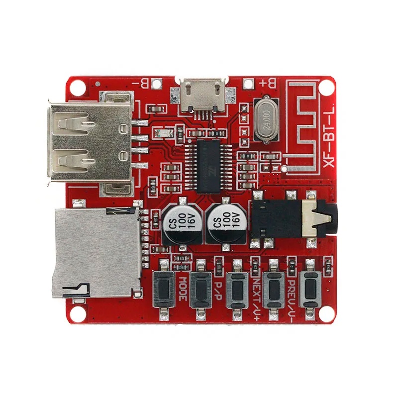 Speakers - Bluetooth-Decoder-Board MP3 Verlustfreier Auto-Lautsprecherverstärker Modifizierte Bluetooth