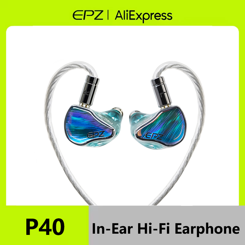 Planar Magnetic Iem Earphones - EPZ P40 In-Ear-Kopfhörer HiFi IEMs Monitoring