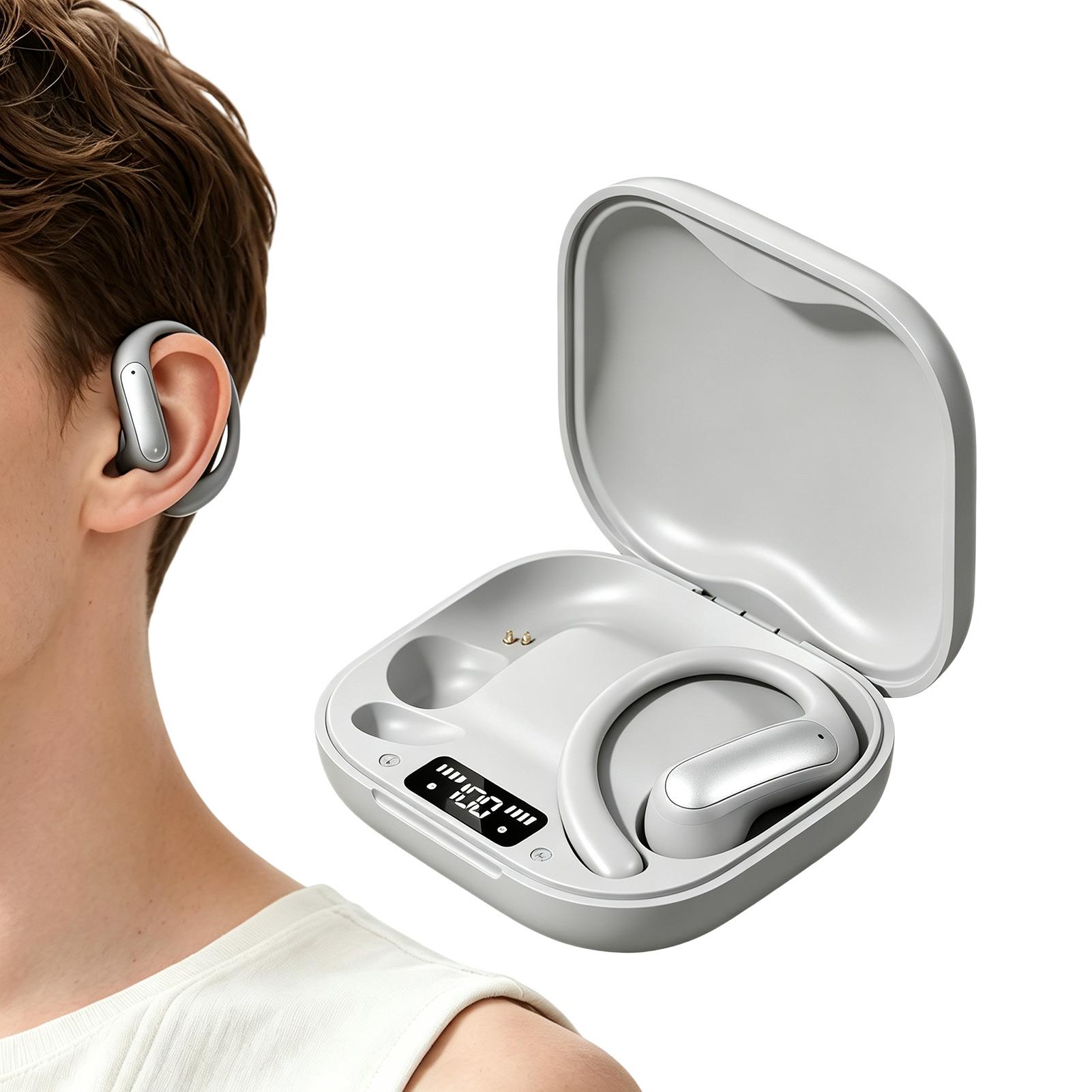 Headphones - KI-Übersetzungs-Ohrhörer, intelligente kabellose Open-Ear-Übersetzer-Ohrhörer, kabellose Übersetzungs-Ohrhörer