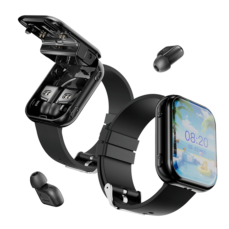 Sleep Mask Headphones Bluetooth - 2025, neue Smartwatch mit kabellosen Ohrhörern,