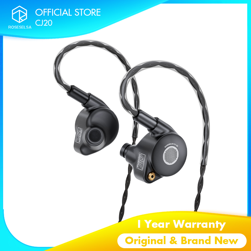 Planar Magnetic Iem Earphones - ROSESELSA X AAV CJ20 Planar-Magnet-Treiber HIFI