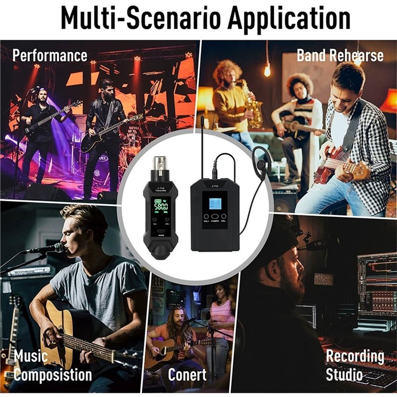 J-11U Kabelloser In-Ear-Monito – In Ear Monitors For Singers Bewertung und Preis