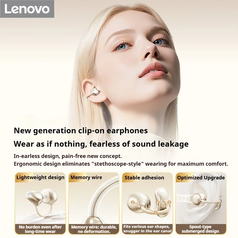 Original Lenovo XA390 True Wir – Open Ear Air Conduction Headphones Bewertung und Preis