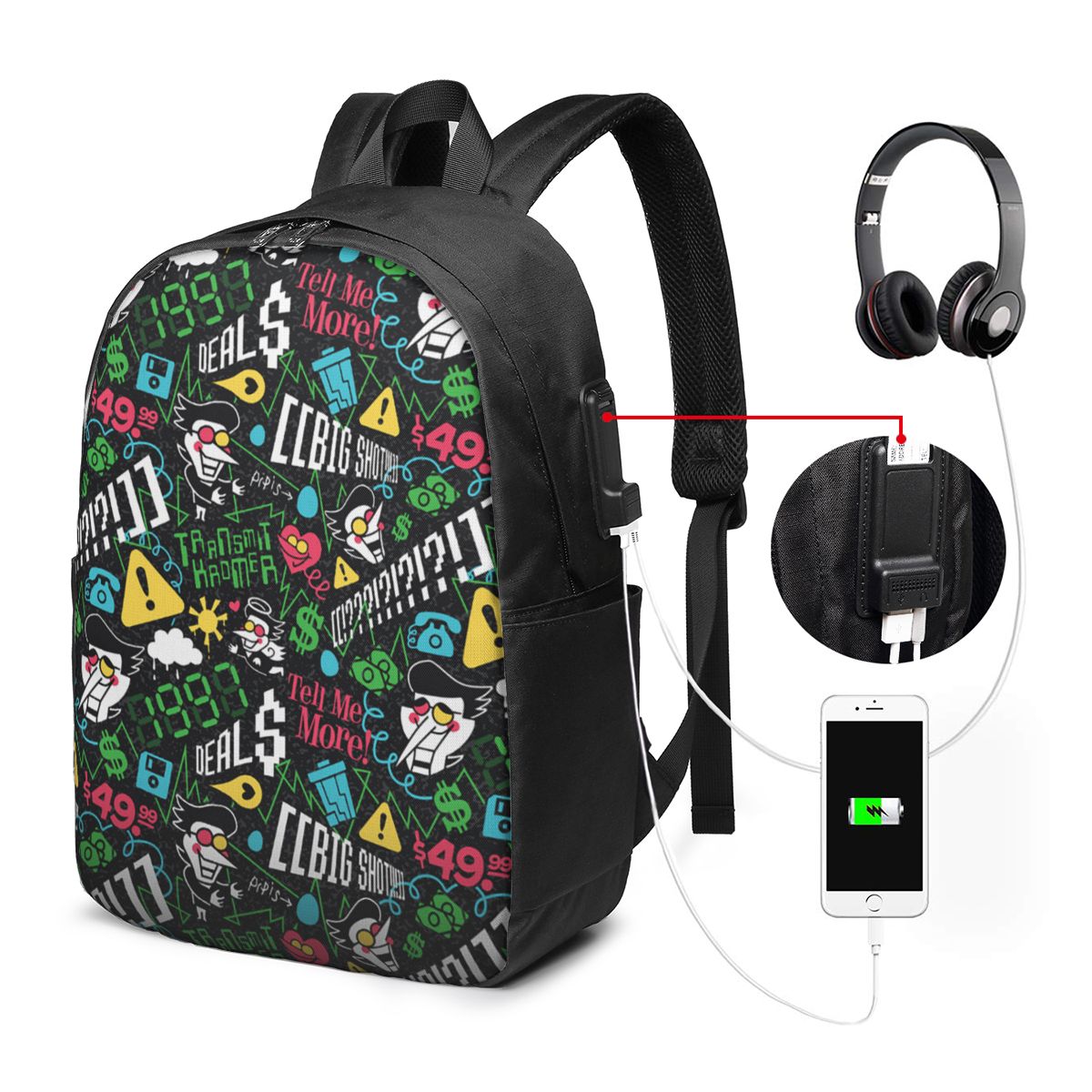 Deltarune SPAMTON G Rucksack,  – Laptops Bewertung und Preis