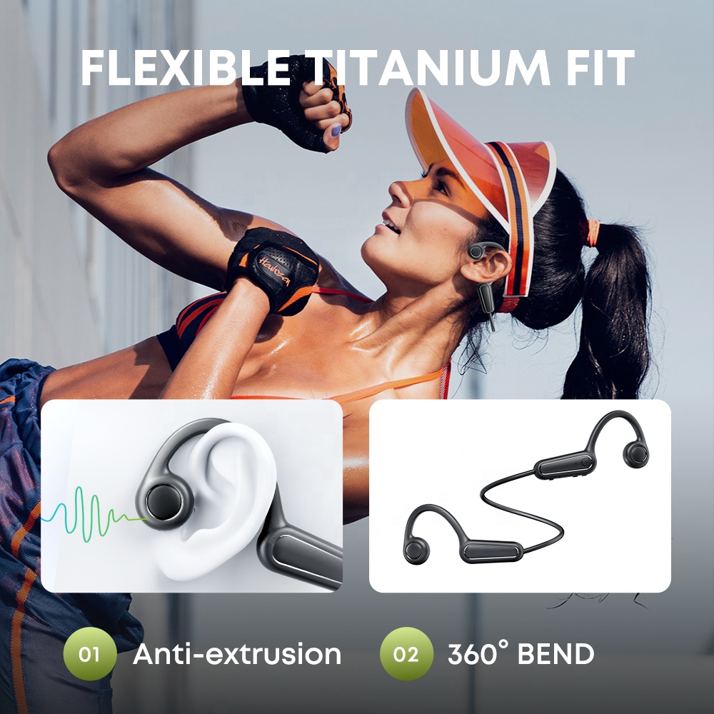 Kabellose Sport-Kopfhörer mit  – Bone Conduction Running Headphones Bewertung und Preis