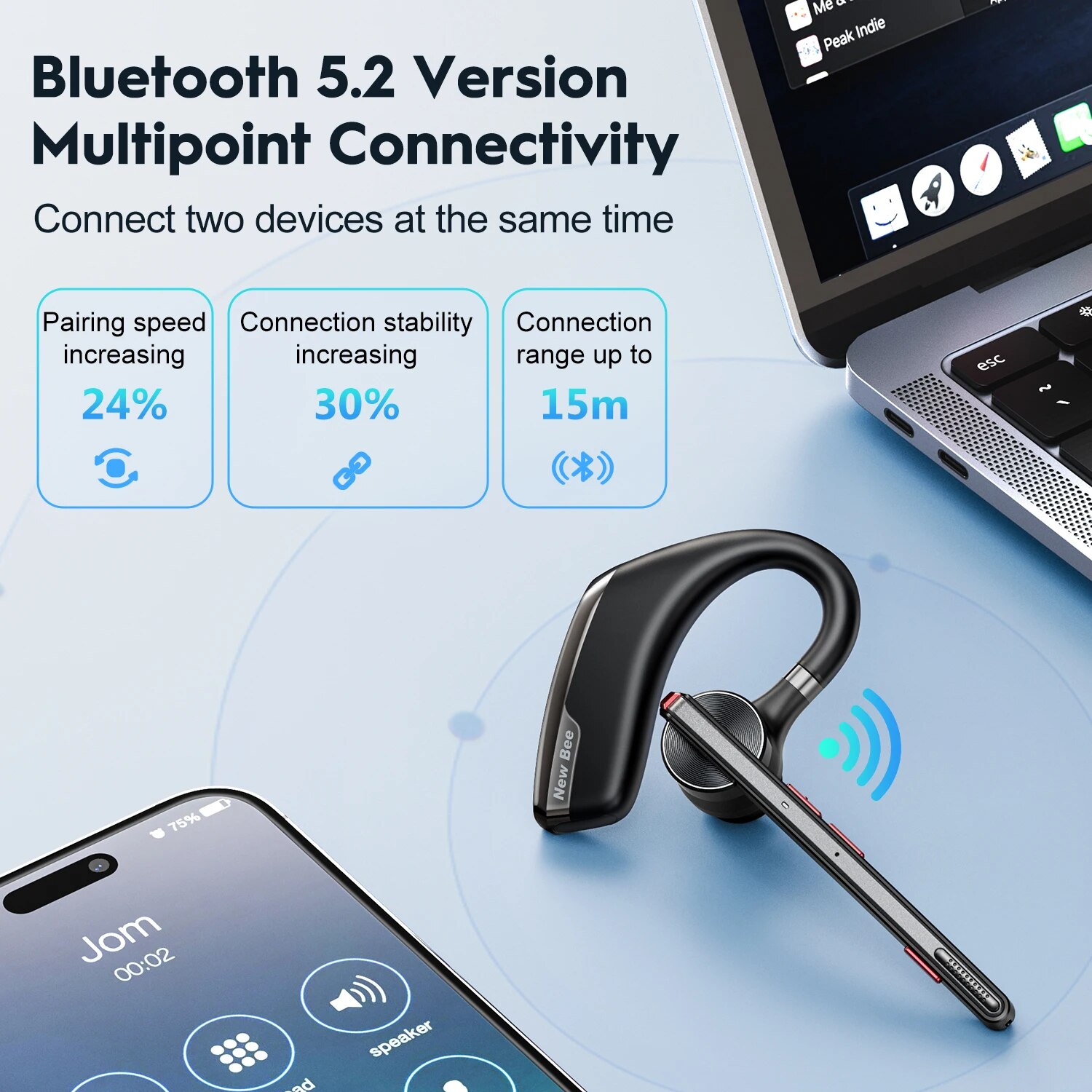 Neue Bee M51 Bluetooth 5,2 Wir – Type C Wired Earphones With Mic Bewertung und Preis