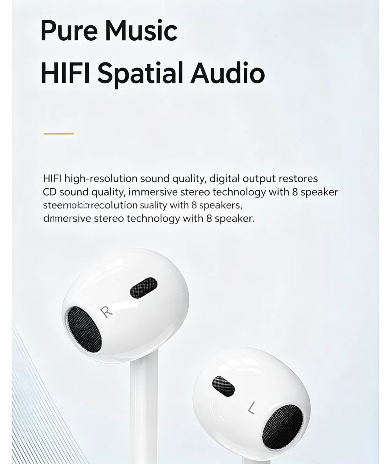 Kabelgebundener Halb-In-Ear-Ko – Type C Wired Earphones With Mic Bewertung und Preis