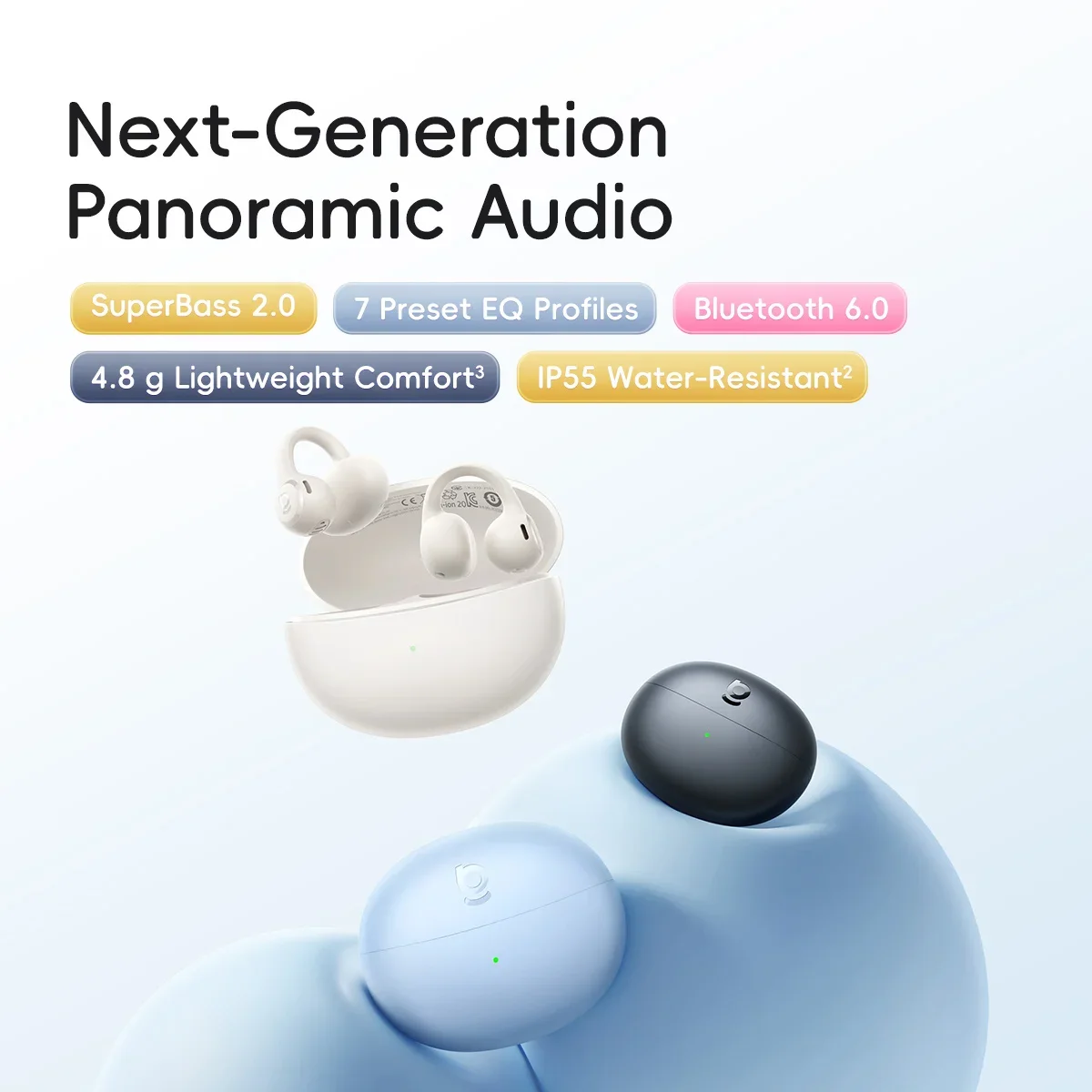 Baseus Bass BC1 Lite Open-Ear- – Open Ear Air Conduction Headphones Bewertung und Preis