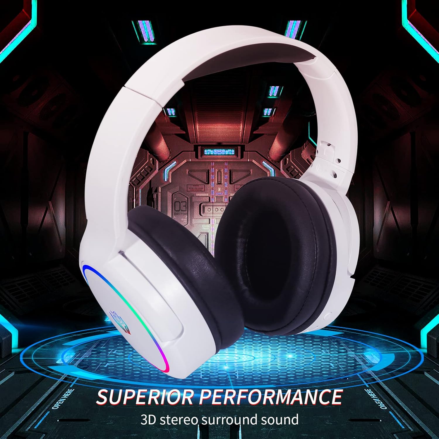 HUO JI 2,4 G/Bluetooth Wireles – Gaming Headset With Mic Rgb Bewertung und Preis