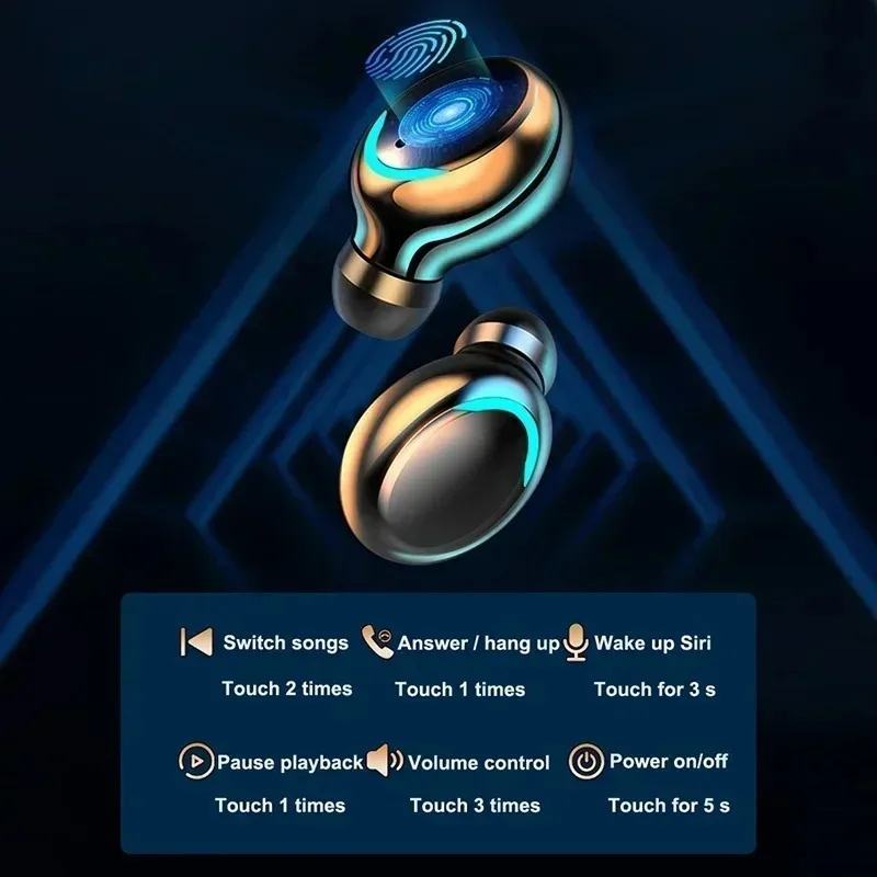 Neue F9 Bluetooth-Kopfhörer 9D – Tws Earbuds Bluetooth 5.3 Bewertung und Preis