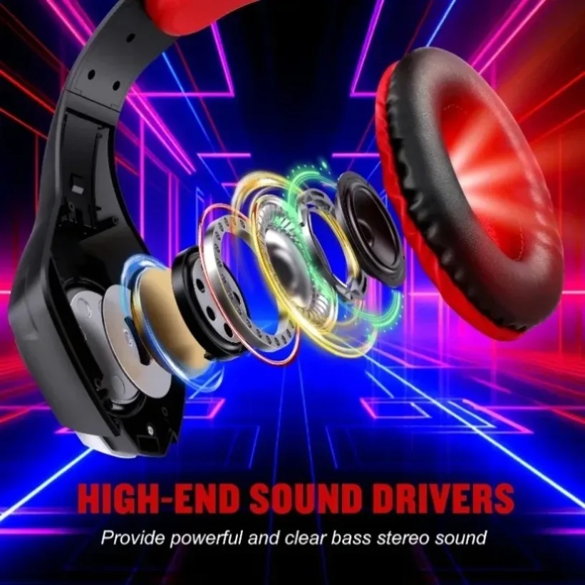 LED-Gaming-Kopfhörer mit Mikro – Gaming Headset With Mic Rgb Bewertung und Preis