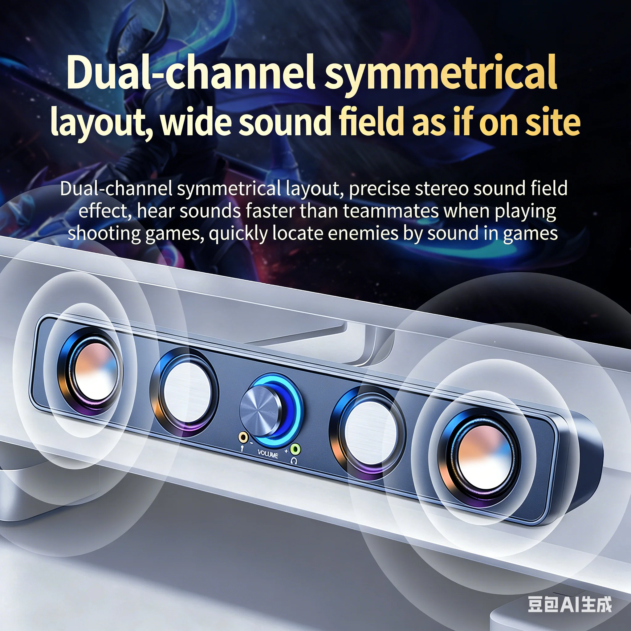 Heimkino-Lautsprechersystem So – Rgb Computer Soundbar For Pc Bewertung und Preis