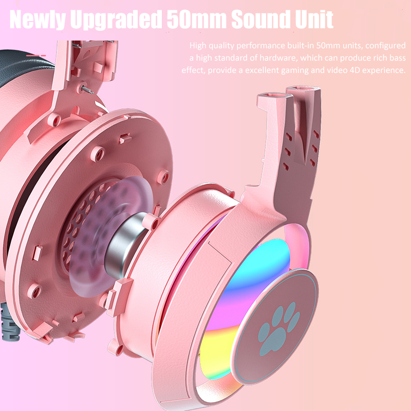 Niedliche Katzen ohr Gaming-Ko – Gaming Headset With Mic Rgb Bewertung und Preis
