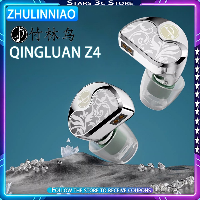 Neue Zhulinniao Qingluan Z4 HI – Planar Magnetic Iem Earphones Bewertung und Preis