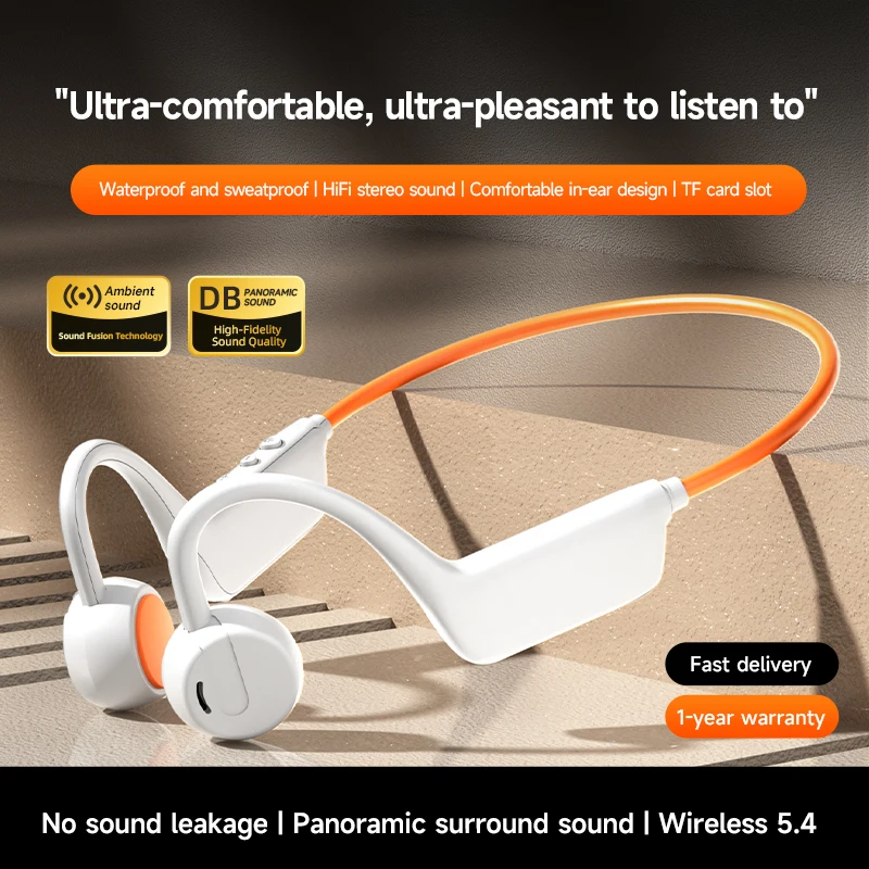 Knochenleitungs-Bluetooth-Kopf – Anc Wireless Over Ear Headphones Bewertung und Preis